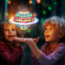 Flying Orb Ball (Red, 2025 Upgraded) with Dazzling Lights, Magic Hover Spinner, Cool Boomerang Drone, Floating Cosmic Globe, Kids Outdoor Toys, for 6 7 8 9 10 Year Old Boys Girls by TinyTreasures Baby Boutique