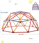 Climbing Dome, Outdoor Toddler Jungle Gym, 7 Ft Climbing Toys for Kids 3-8, Geometric Dome Climber Jungle Gym for Backyard, Outside Climb Dome for Kids Climber by TinyTreasures Baby Boutique