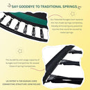 SkyBound 14 FT 12 FT 10FT 8FT 6FT Springless Trampoline for Kids and Adults - Recreational Trampolines with AntiRust Coating - Bungee Cords Outdoor Trampoline for Kids - No-Gap Design Zipper System by TinyTreasures Baby Boutique
