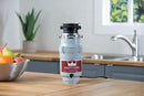 Waste King Garbage Disposal for Kitchen Sink with Power Cord, Compact Food Waste Disposer, L-111 by CozyNest Decor