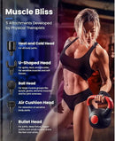 BOB AND BRAD X6 Pro Massage Gun Deep Tissue Percussion with Metal Head Therapy, Professional Muscle Massage Gun for Athletes, Electric Massager Gun for Pain Relief by CozyNest Decor