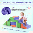 Lischwert Foam Climbing Blocks for Toddlers 1-3, Soft Play Set with Crawling Exploration Toys, Indoor Outdoor Infant Safe Blocks for Baby Gym Toddler Playground by TinyTreasures Baby Boutique