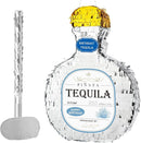 WERNNSAI Tequila Bottle Pinata - Disco Party Decorations for Adults Silver Patron Tequila Pinata with Blindfold for Bachelor Birthday Party Supplies 11.7” x 16.5” by TinyTreasures Baby Boutique