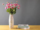 Artificial Silk Flowers Ranunculus Flower for Wedding Home Decoration 5 PCS Purple by CozyNest Decor