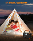 GRECELL 999Wh Solar Generator 1000W, Portable Power Station with 60W USB-C PD Output, 110V Pure Sine Wave AC Outlet Backup Lithium Battery for Outdoors Camping Travel Hunting Home (Peak 2000W) by TinyTreasures Baby Boutique