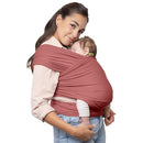 Boba Baby Wrap Carrier – Original Baby Sling Carrier for Newborns (7–35 lbs), Soft, Secure, Hands-Free & Ergonomic, Ideal for Comfortable Bonding, New Parents (Dusty Pink) by TinyTreasures Baby Boutique