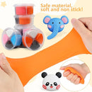 Air Dry Clay Kit for Kids, Modeling Magic Clay for Kids, Ultra Light & Soft, 12 Boxes DIY Animals Model with Step by Step Tutorial and 5 Sculpting Tools, Creative Art Crafts Toys Gifts for Girls Boys by TinyTreasures Baby Boutique