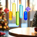 HDCRYSTALGIFTS 7pcs Prisms Crystal Suncatchers for Windows Hanging Rainbow Maker Sun Catchers with Crystals Indoor Outdoor Home Garden Decor by GreenHaven Gardens