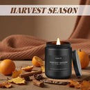 Fall Candle - Harvest Season Scented Candles, Fall Soy Candle for Home Decor, 7 oz Natural Soy Wax – Long-Lasting Autumn Candles, Aromatherapy Gift for Women & Thanksgiving, 7oz by CozyNest Decor