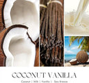 AOOVOO Coconut Vanilla Candles - 9 oz Scented Candles, Aromatherapy Candle, Soy Candle for Home Scented by CozyNest Decor