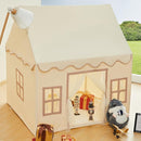 Playhouse Play Tent for Kids-Portable with Padded Mat, Star Lights, Carry Bag, Play Tent Indoor & Outdoor, Washable Kids Play House for Toddler by TinyTreasures Baby Boutique