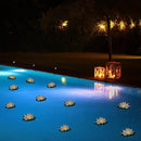 12 PCS Waterproof Floating Lotus Light - Floating Flower Light Battery Operated Water Activated Warm White Pool Flower Lamp Wedding,Anniversary,Garden Decoration by GreenHaven Gardens