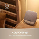 Portable White Noise Sound Machine - August SE160 - Calming, Ambient Sleep Therapy - 14 Soothing Sounds for Babies, Children, Adults - Sleep Aid with Timer - 60-Hour Battery - USB-C Charging - White by TinyTreasures Baby Boutique