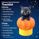Halloween Black Cat Figurine Cartridge – Projects 5 Halloween Stories and 5 Fun, Spooky Songs, Over 30 Minutes of Audio Content | Gift and Toy for Ages 3+ by TinyTreasures Baby Boutique