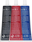 Dr. Bronner’s All-One Toothpaste 3-Pack Variety– (Peppermint, Cinnamon, Anise, 5oz Each)– 70% Organic Ingredients, SLS Free Toothpaste, Fluoride Free, Natural, Vegan, Gentle for Sensitive Teeth by CozyNest Decor
