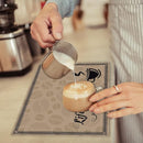 Coffee Bar Placemats Set of 6 Coffee Bar Plastic Table Mats Machine Place Mats Washable Vinyl Accessories Table Decoration for Indoor Outdoor Party Kitchen Dining by CozyNest Decor