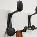 SKOLOO 24-Inch White Wood Coat Rack Wall Mount with 5 Triple Hooks - Ideal for Family Entrances, Classrooms, and Pet Supplies Storage - Perfect Coat Hooks for Wall by CozyNest Decor