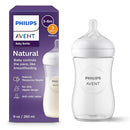 Philips Avent Natural Baby Bottle with Natural Response Nipple (Medium Flow,Flow 3), 9oz, SCY903/01 by TinyTreasures Baby Boutique