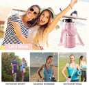RRegeny【NEW STYLE Water Bottle Holder Crossbody Bag with Shoulder Strap, Leakproof Water Bottle Carrier for Hydro Flask16-40oz, Hands-Free Fitness Bag with Zipper Pockets for Hiking Travel Gym by TinyTreasures Baby Boutique