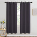 NICETOWN Blackout Window Curtains 72 inches Long, Thermal Insulated Grommet Room Darkening Window Treatments for Bedroom/Living Room, Greyish Purple, Set of 2, W37 x L72 by TinyTreasures Baby Boutique