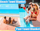 Oversized Turkish Beach Towel Blanket Cotton Giant XL Sandproof Towels Huge Linen XXL Extra Large Big Throw Quilt Blankets for Adults Cloud Travel Camping Glamping Accessories Essentials by TinyTreasures Baby Boutique
