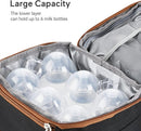 Momcozy Insulated Baby Bottle Bag, Multi-Function Breastmilk Cooler Bag, Fit as Wine Carrier or for Milk Bottles Like Dr. Brown, Comotomo, Philips, Nuk, Lansinoh, etc. by TinyTreasures Baby Boutique