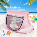 Baby Beach Tent,Large Pop Up Beach Tent Sun Shade for Beach,Portable Baby Travel Tent with Mosquito Net,Indoor Baby Play Tent,UPF 50+ UV Protection Sun Shelters for Infants by TinyTreasures Baby Boutique