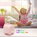 Alarm Clock Kids Dinosaur Alarm Clocks Girls Pink Digital Alarm Clock for Kids Girl Children with Night Light by TinyTreasures Baby Boutique
