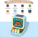 Divoom Ditoo Retro Pixel Art Game Bluetooth Speaker with 16X16 LED App Controlled Front Screen (Blue) … by TinyTreasures Baby Boutique