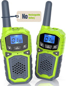 Walkie Talkies for Kids,Long Range 2 Way Radio 22CH VOX,Birthday Gift,Family Walkie Talkie for Camping Hiking Indoor Outdoor，Toys Gifts for 6-12 Years Old Boys Girls（No Batteries） by TinyTreasures Baby Boutique