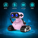 ALLCELE Girls Robot Toy, Rechargeable RC Robot for Kids, Remote Control Toy with Music and LED Eyes, Gift for Children Age 3 Years and Up - Pink by TinyTreasures Baby Boutique