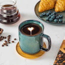 vancasso STARRY Coffee Mugs Set, 16 oz Ceramic Coffee Cups for Americano Hot Tea Iced Coffee Cold Brew Cocoa Milk Stoneware Mugs Set of 6, Dishwasher & Microwave Safe, Green by CozyNest Decor