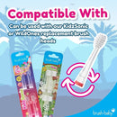 Brush‑Baby - KidzSonic Dinosaur Kids Electric Toothbrush for Ages 3+ with Disco LED Lights, Gentle Sonic Vibrations, 2-Minute Smart Timer & 30‑Second Pulse Reminders – AAA Battery Included by TinyTreasures Baby Boutique