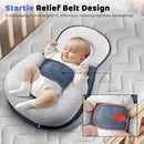 Reflux Pillow for Baby, Feeding Support Pillow, Anti Reflux Newborn Feeding Pillow, Baby Wedge Pillow for Newborn,Adjustable Wedge Lounger Pillow for Reducing Spit-Up by TinyTreasures Baby Boutique