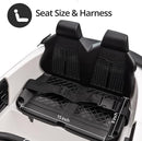 Electric Ride on Car for Kids, Licensed Audi 12V 7Ah Kids Ride-on Toy for Toddlers 3-5 Year Old Girls with Remote - White by TinyTreasures Baby Boutique