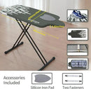 Extra Large Ironing Board with Large Hang Rail in 53" L x 20" W by CozyNest Decor