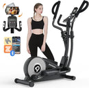 pooboo Elliptical Machine, Elliptical Exercise Machine with 16-Level Resistance&Hyper-Quiet Magnetic Driving System, Elliptical Machine for Home with LCD Monitor&15.5IN Stride, 350LBS Weight Capacity by CozyNest Decor