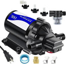 110V On Demand Water Pump 50 psi Water Pressure Booster for Home Utility Water Transfer Circulating Pump for Garden Hose Parts Washer Pump by GreenHaven Gardens