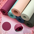 Timgle 6 Pcs 10mm Thick Yoga Mat Bulk, 68 x 24 Inches, Anti-Slip Tear-Resistant Exercise Mat for Adult Fitness, Stretching, Workout and Studio by TinyTreasures Baby Boutique