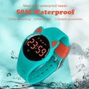Kids Watches for Girls Boys Digital Sport Watch with Step Counter Pedometer Vibration Alarm Clock, No App Waterproof Fitness Tracker Kids Watch Boys Girls Teens Students Ages 5-16 by TinyTreasures Baby Boutique