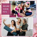 Timgle 6 Pcs 10mm Thick Yoga Mat Bulk, 68 x 24 Inches, Anti-Slip Tear-Resistant Exercise Mat for Adult Fitness, Stretching, Workout and Studio by TinyTreasures Baby Boutique