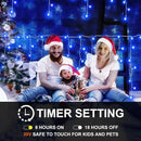 98FT 900LED F8 Upgraded Christmas Lights Decorations - 8 Modes Waterproof Outdoor Fairy String Lights With Memory and Timer - Plug-in for Holiday, Party, Wedding, Home, Roof by GreenHaven Gardens