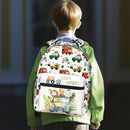 Funny Cars Kids Backpack For School Cute Animal Bear Lion Car Travel Backpack Cartoon Ambulance Digger Fire Engine Waterproof Backpack For Kids Boys Girls For School Travel Hiking by TinyTreasures Baby Boutique