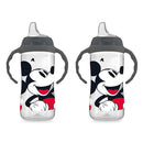 NUK Mickey Mouse Large Learner Cup 10oz 2pk – BPA Free, Spill Proof Sippy Cup by TinyTreasures Baby Boutique