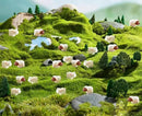 150 Pcs Mini Sheep Figurines Mini Resin Sheep Mini Garden Sheep for Dollhouse Bonsai Micro Landscape Fairy Home Garden Decor DIY Craft by GreenHaven Gardens