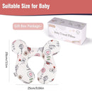 KAKIBLIN Baby Neck Pillow, Upgraded Baby Support Pillow,Babies Head Pillow,Neck Support Pillow for for Car Seat,Pushchair,Travel (Hippo) by TinyTreasures Baby Boutique