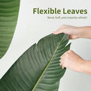 Worth Garden 59in Artificial Bird of Paradise Plant 4.9ft, Large Faux Tropical Tree for Office and Home, Lifelike Greenery for Indoor and Outdoor Spaces by CozyNest Decor