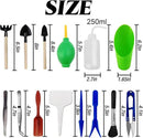 GXXMEI 20PCS/Set Succulent Tools, Mini Garden Tool Set, Transplanting Tools Set, Succulent Care kit for Succulent Miniature Gardening Plant by GreenHaven Gardens