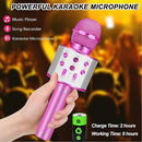 Kids Karaoke Microphone for Girl Toys: Christmas Birthday Gifts Ideas for 3 4 5 6 7 8 9 10 Year Old Girls by TinyTreasures Baby Boutique