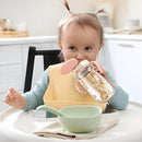 Evorie Tritan Spill Proof Toddler Straw Sippy Cup, 10 oz for Baby and Toddlers 1-3 Years Old, No Spill Straw Water Bottle with Removable Handles, Ideal for School, BPA-Free, Pink Rabbit by TinyTreasures Baby Boutique